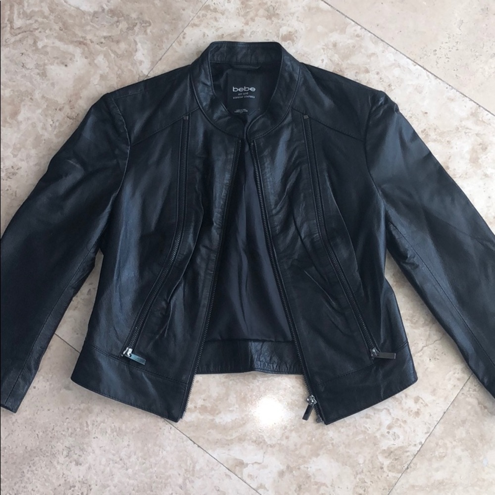 BeBe leather jacket